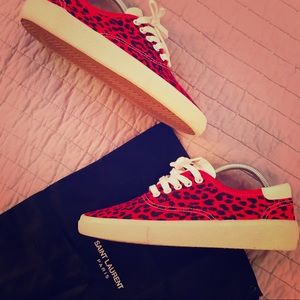 SAINT LAURENT - BOBCAT SKATE SNEAKERS